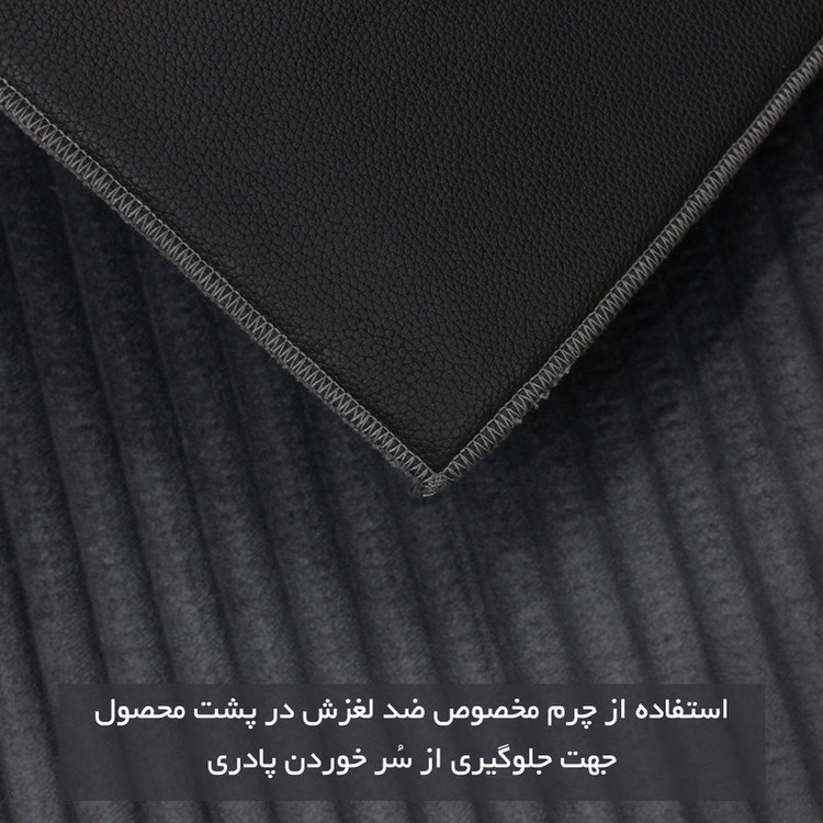پادری شاران هوم مدل 3 لایه اسفنج دار طرح مخمل ویژه سایز 45×70 سانتی متر