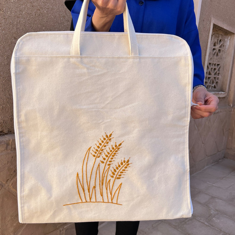 کیسه نان مدل سنتی طرح گندم