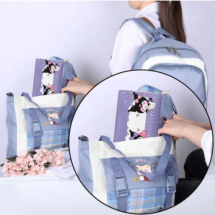 کیسه نان و سبزی مستر راد مدل کیف لقمه طرح کرومی و ملودی کد fiory 2127