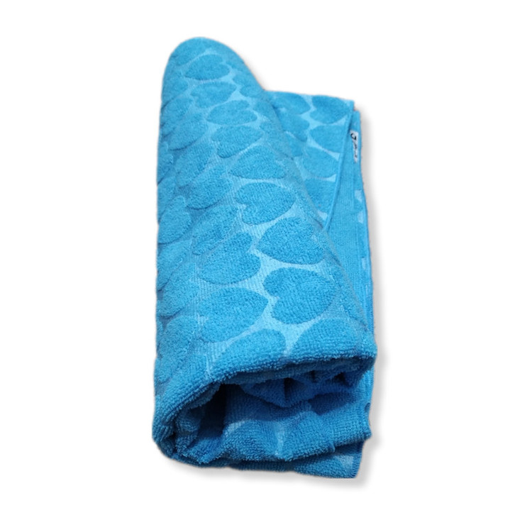 حوله استخری زمانیان مدل برجسته طرح قلب سایز 75×150 سانتی متر