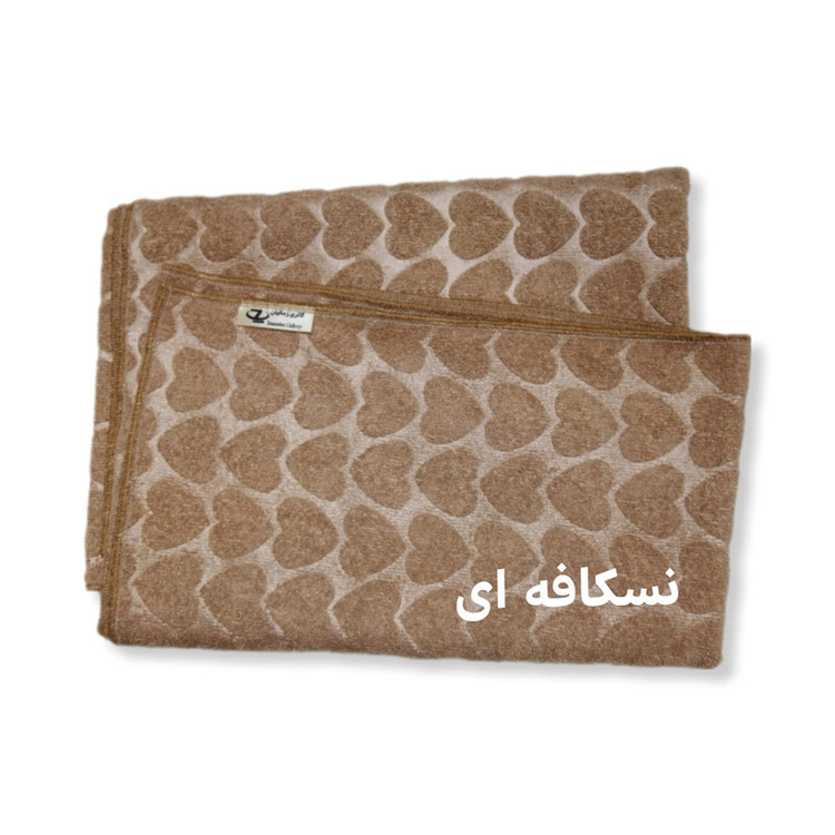 حوله استخری زمانیان مدل برجسته طرح قلب سایز 75×150 سانتی متر