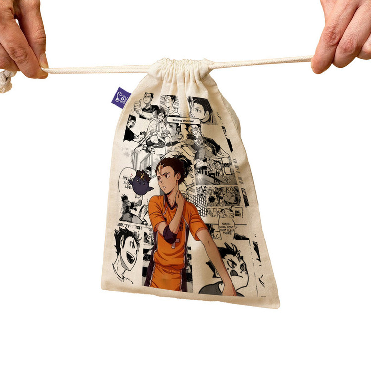 کیسه نان و سبزی ترمه طراحان ایده مدل انیمه آبشار سرنوشت Haikyu کد strm0582 - M