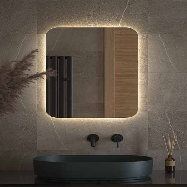 آینه سرویس بهداشتی الف طرح نوستالژی کد B_70-70