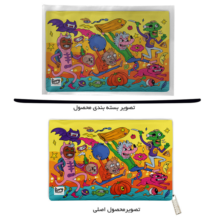 جای لقمه مستر راد مدل هالووین طرح فانتزی کد Halloween 2198