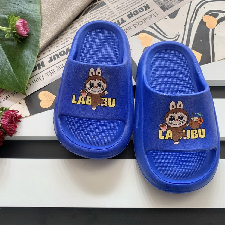 دمپایی حمام بچگانه پاپا مدل آرمین کد Bl-05