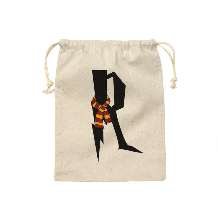 کیسه نان و سبزی ترمه طراحان ایده مدل حرف R هری پاتر کد cfp3047 - M