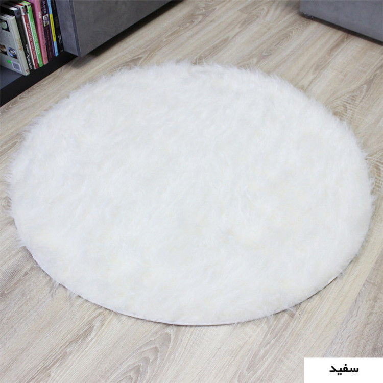 پادری هیراد هوم فرنشینگ طرح خز فانتزی سایز 90×90 سانتی متر