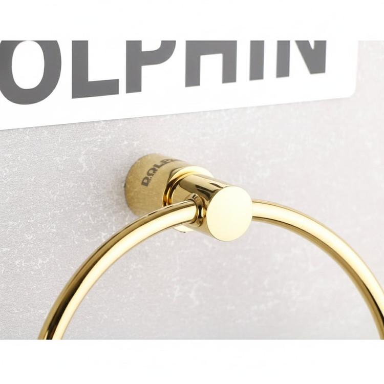 آویز حوله دلفین مدل حلقه ای کد 2530-G