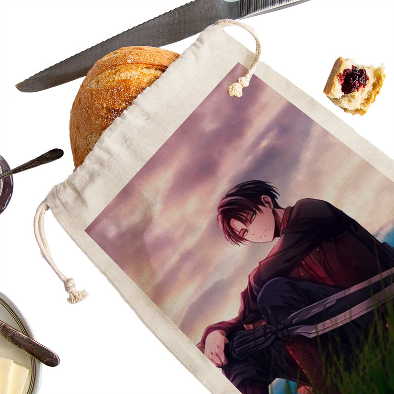 کیسه نان و سبزی ترمه طراحان ایده طرح اَتک آن تایتان Attack on Titan کد strm0380 - M