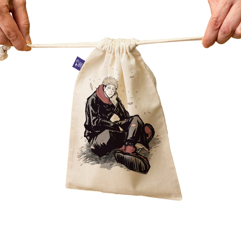 کیسه نان و سبزی ترمه طراحان ایده طرح جوجوتسو کایسن Jujutsu Kaisen کد strm0415 - S