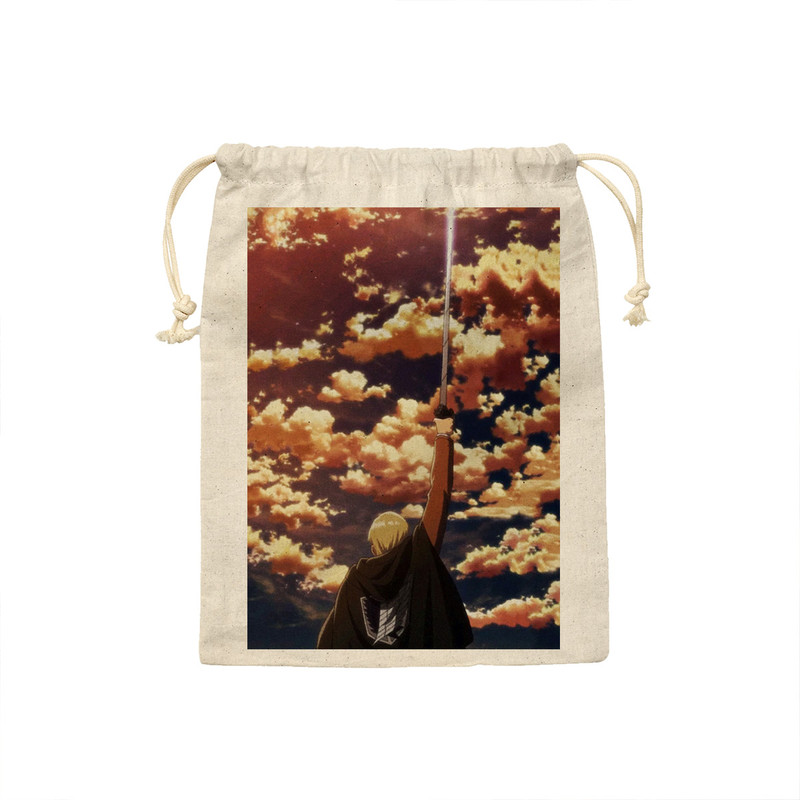 کیسه نان و سبزی ترمه طراحان ایده طرح اَتک آن تایتان Attack on Titan کد strm0377 - S