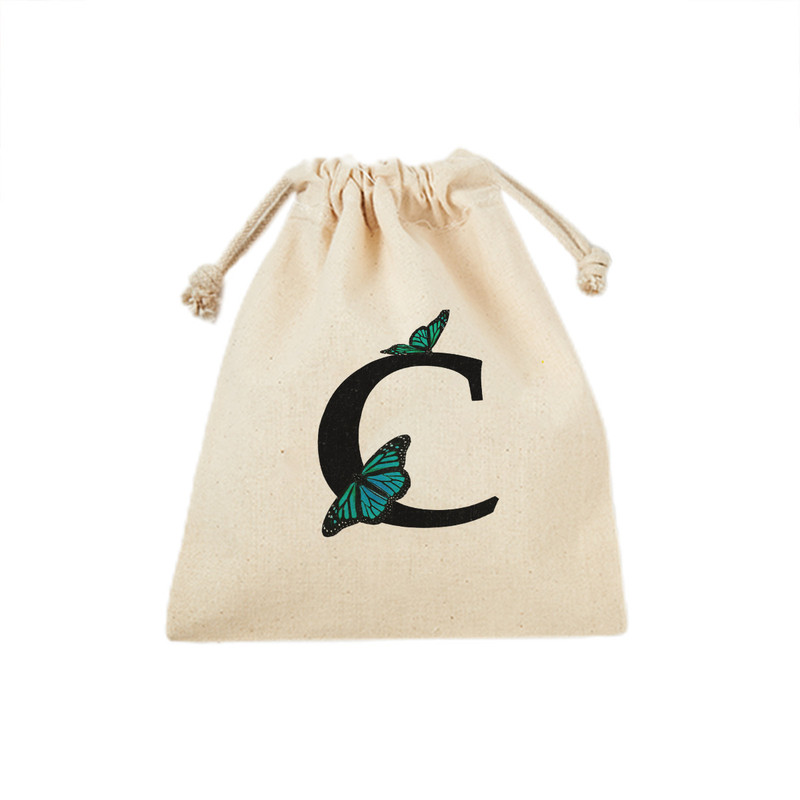 کیسه نان و سبزی ترمه طراحان ایده مدل حرف C پروانه ای کد cfp3005 - M