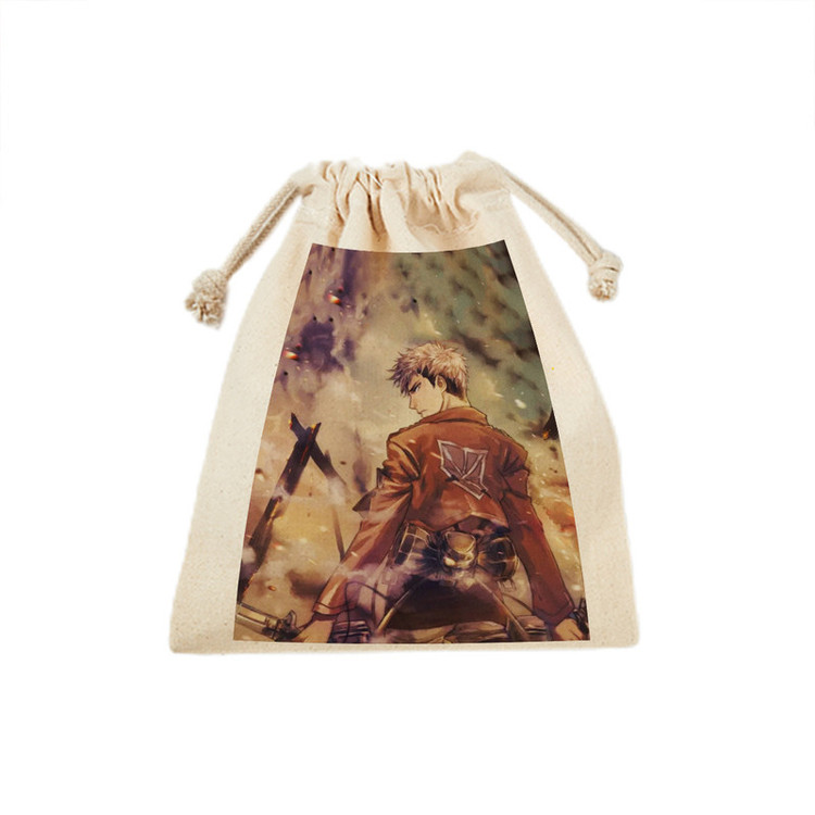 کیسه نان و سبزی ترمه طراحان ایده طرح اَتک آن تایتان Attack on Titan کد strm0378 - M