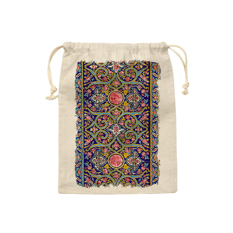کیسه نان و سبزی ترمه طراحان ایده مدل کاشی کاری اسلیمی کد trm523 - M