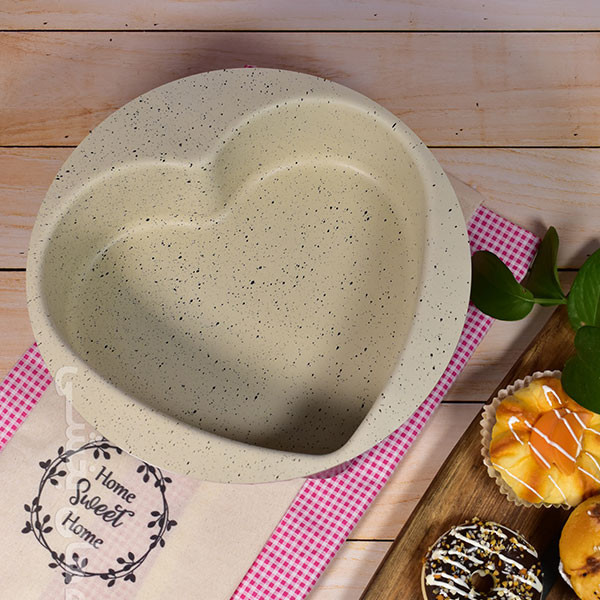 قالب ته چین به گز مدل قلبی