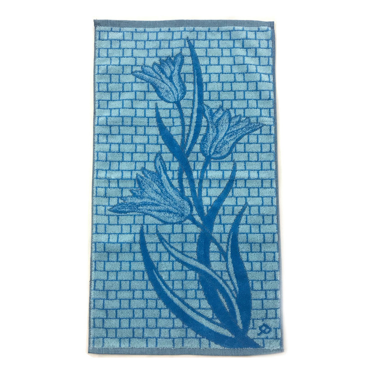 حوله دستی هنر طرح لاله سایز 75x40 سانتی متر