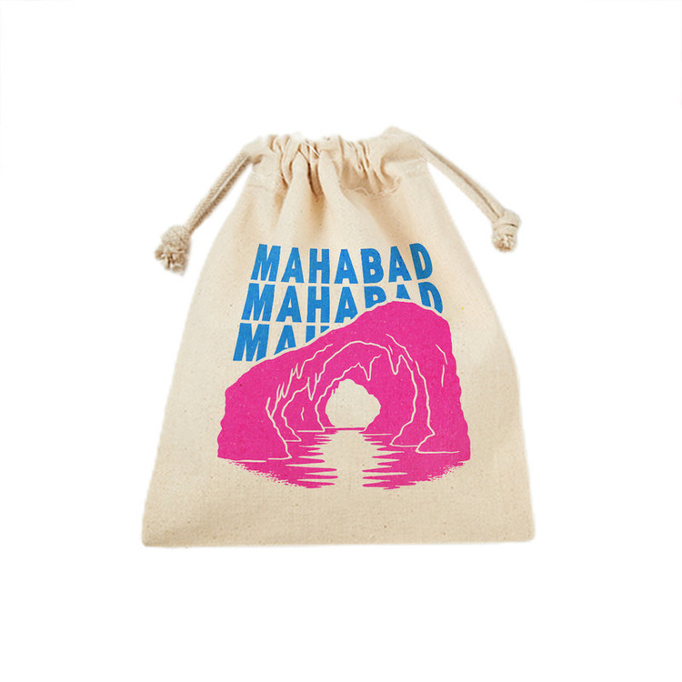 کیسه نان و سبزی ترمه طراحان ایده مدل نماد غار سهولان مهاباد کد map0003 - M سایز 23x33 سانتی متر