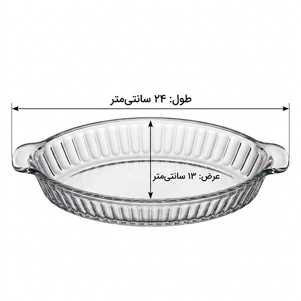 تابه پاشاباغچه مدل بورجام 59674 بیضی