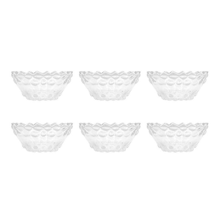 پیاله شیشه و بلور اصفهان مدل یاقوت 903 بسته 6 عددی