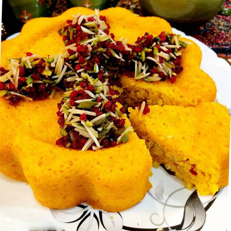 ظرف پخت به گز مدل خورشیدی