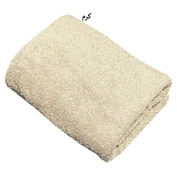 حوله دستی شایسته مدل تبسم سایز 40x75 سانتی متر