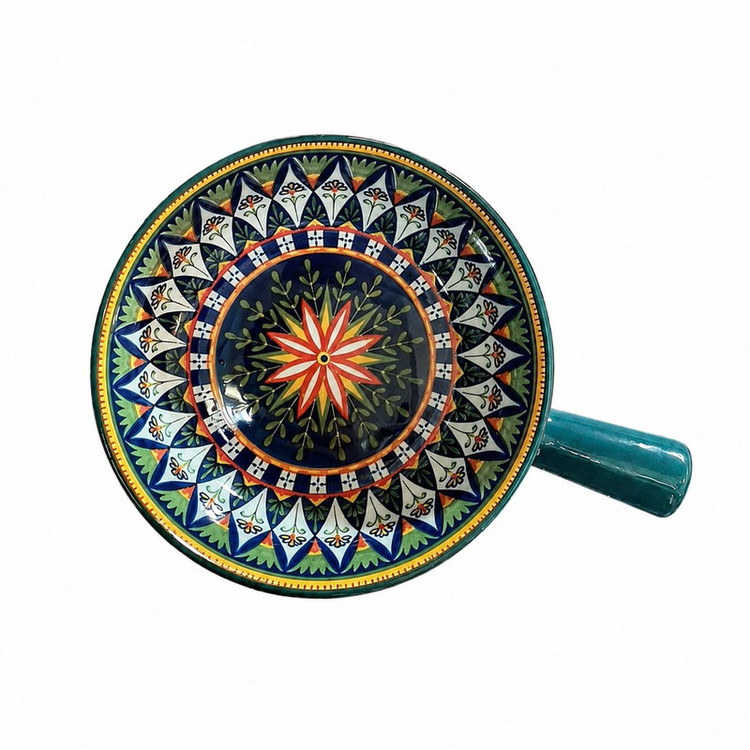 کاسه طرح سنتی ایزنیک مدل ترنج