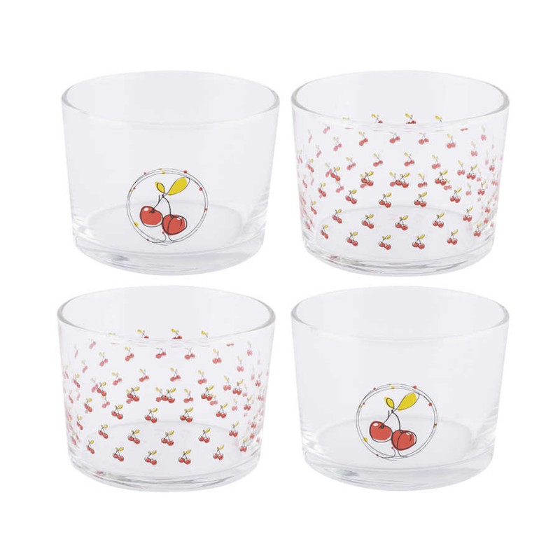 پیاله تانتی تونی مدل Cherry بسته 4 عددی