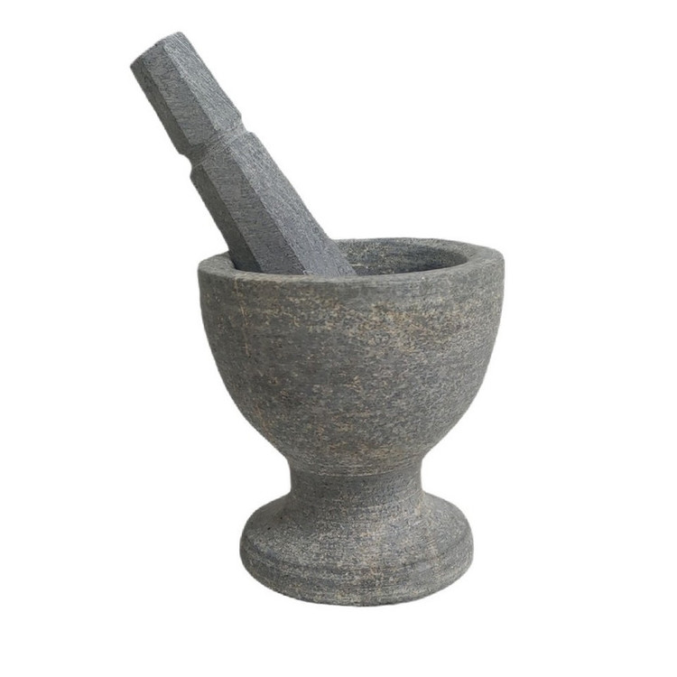هاون مدل سنگی پایه دار Medium کد 04