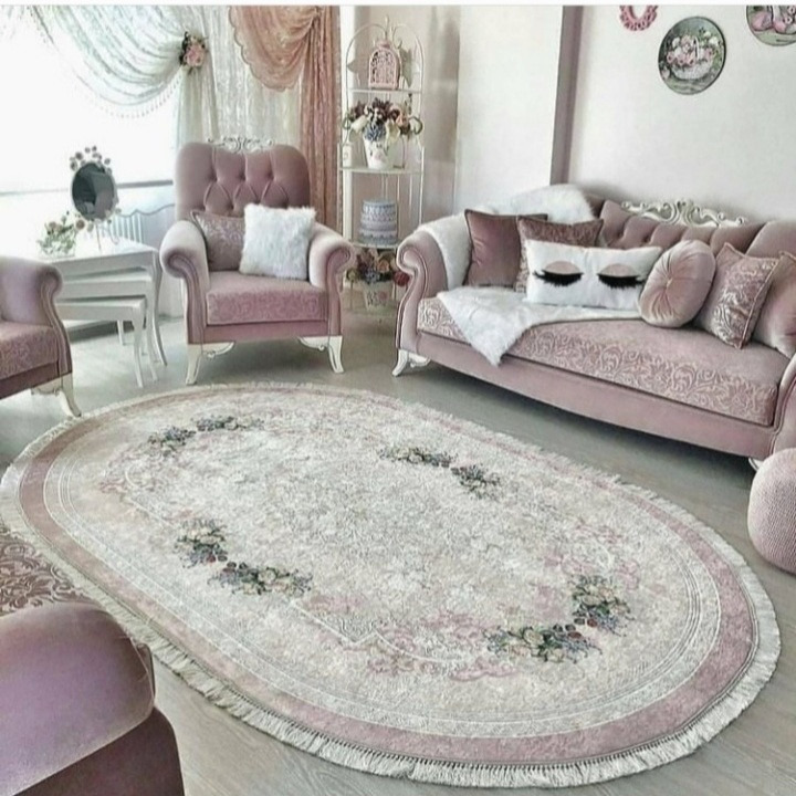 پادری مدل بیضی کد W1 سایز 50×80 سانتی متر