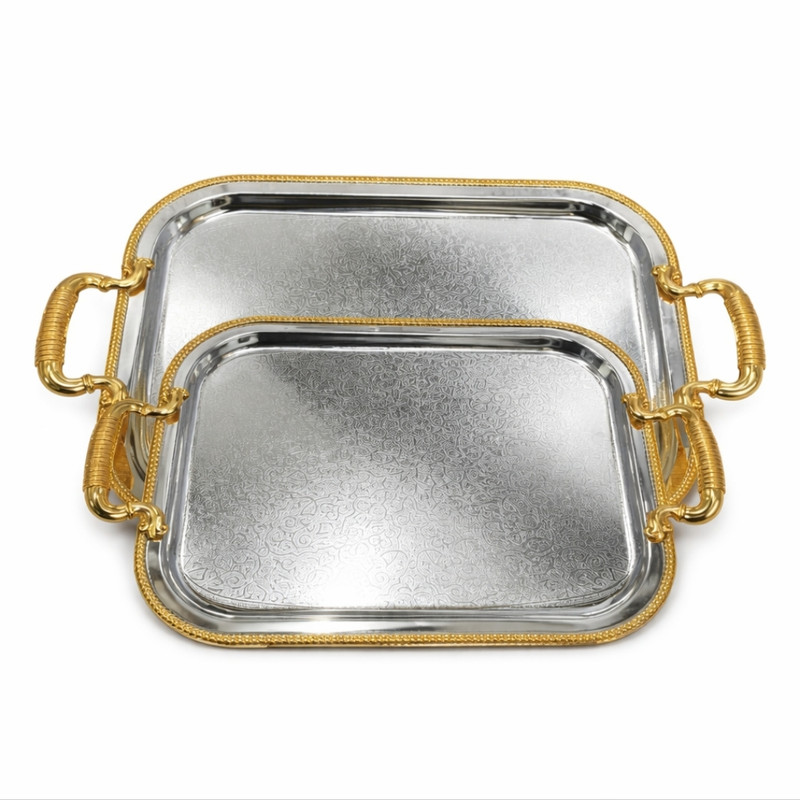سینی دسته دار ویتارا مدل ss1802 مجموعه دو عددی