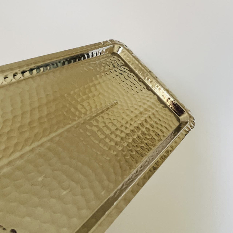 رولت خوری مسی مدل مستطیلی پایه دار کد ZH424.2
