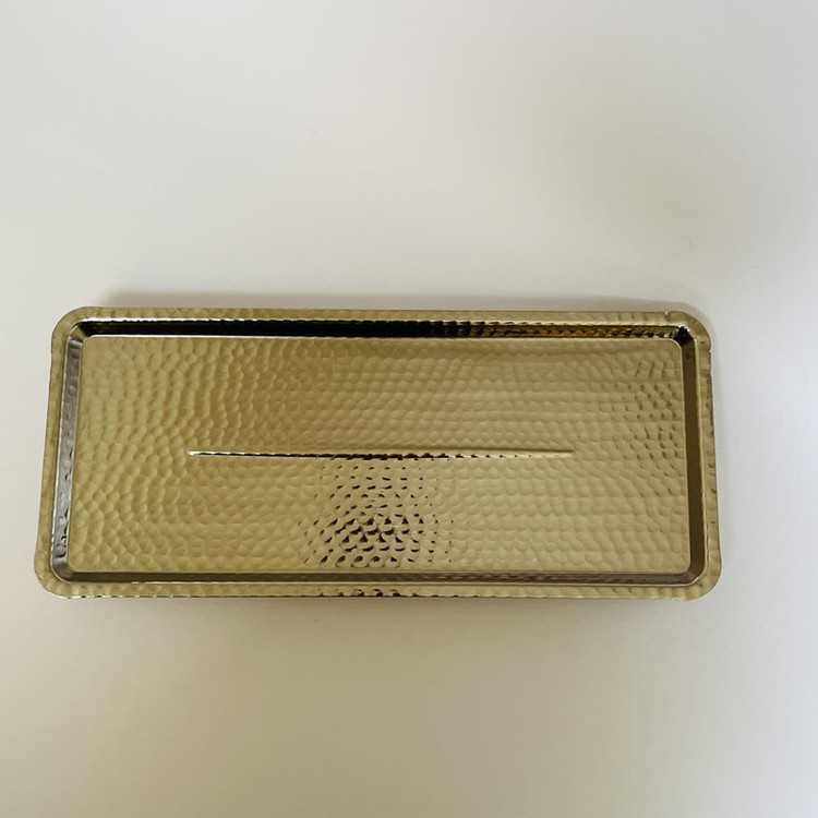 رولت خوری مسی مدل مستطیلی پایه دار کد ZH424.2