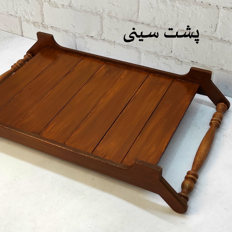 سینی چوبی مدل هوم کد d53