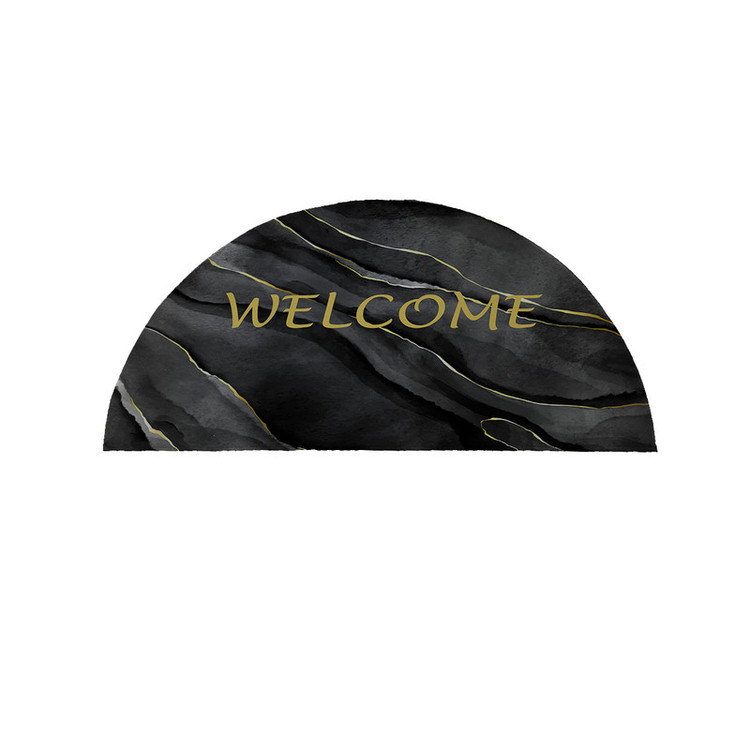پادری مدل نیم دایره طرح Welcome کد 8758 سایز 90×45 سانتی متر