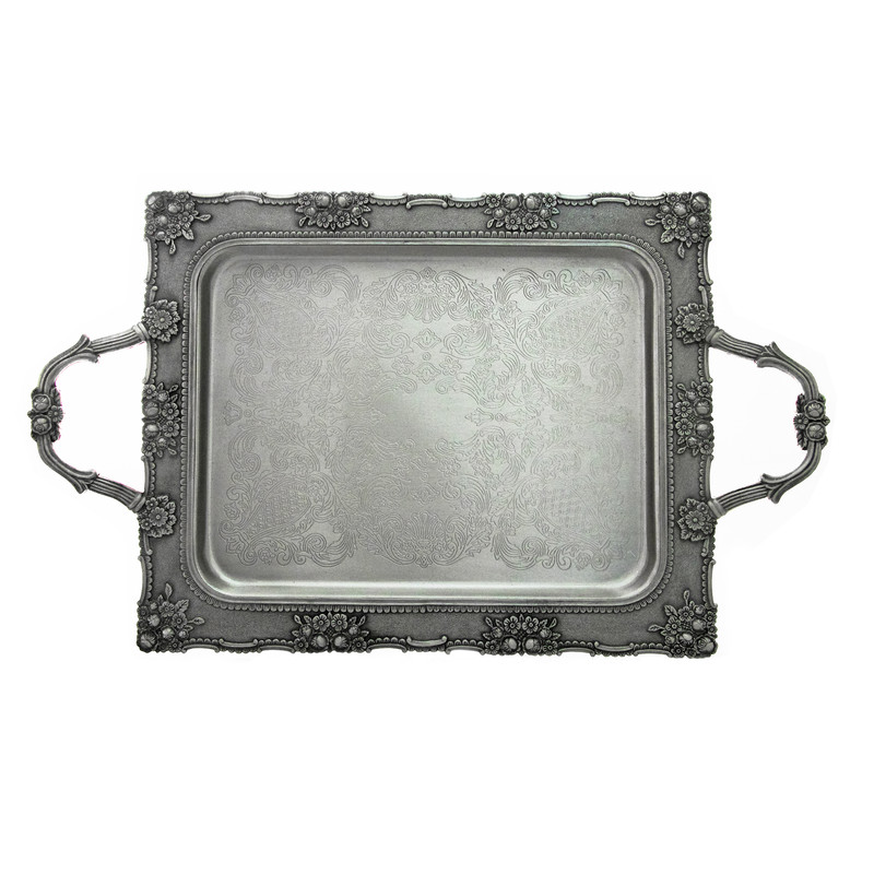 سینی پیتر پیوتر مدل گل رز مستطیل کد 8126