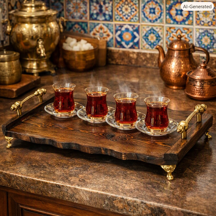 سینی دستهدار مدل دفرمه 125