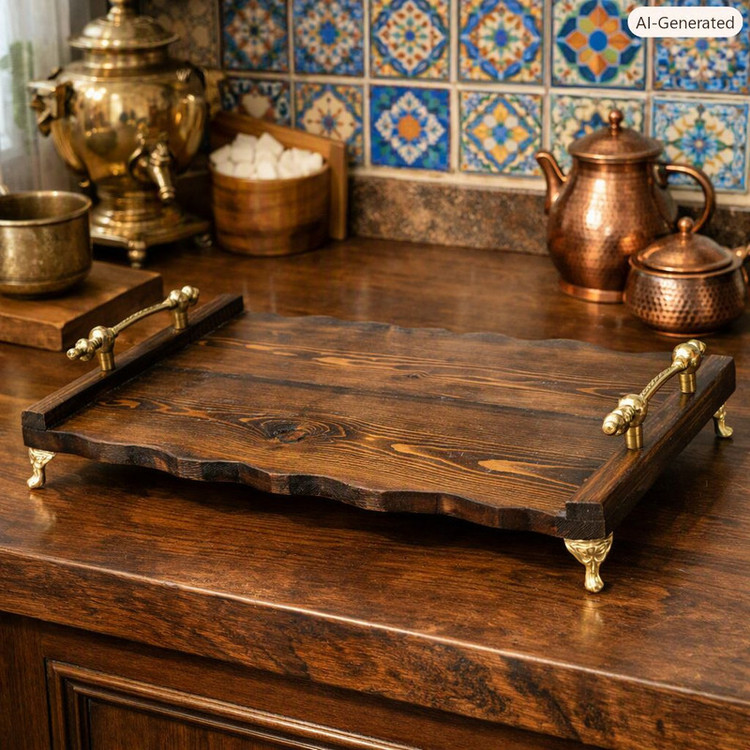 سینی دستهدار مدل دفرمه 125