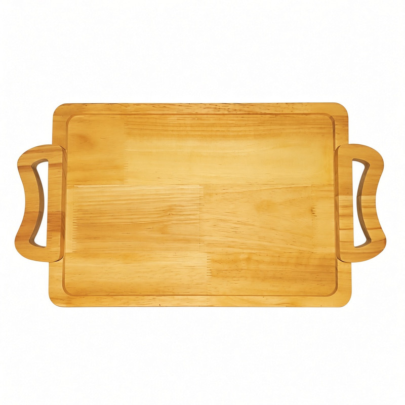 سینی دسته دار مدل مستطیل سایز 23×41 سانتیمتر