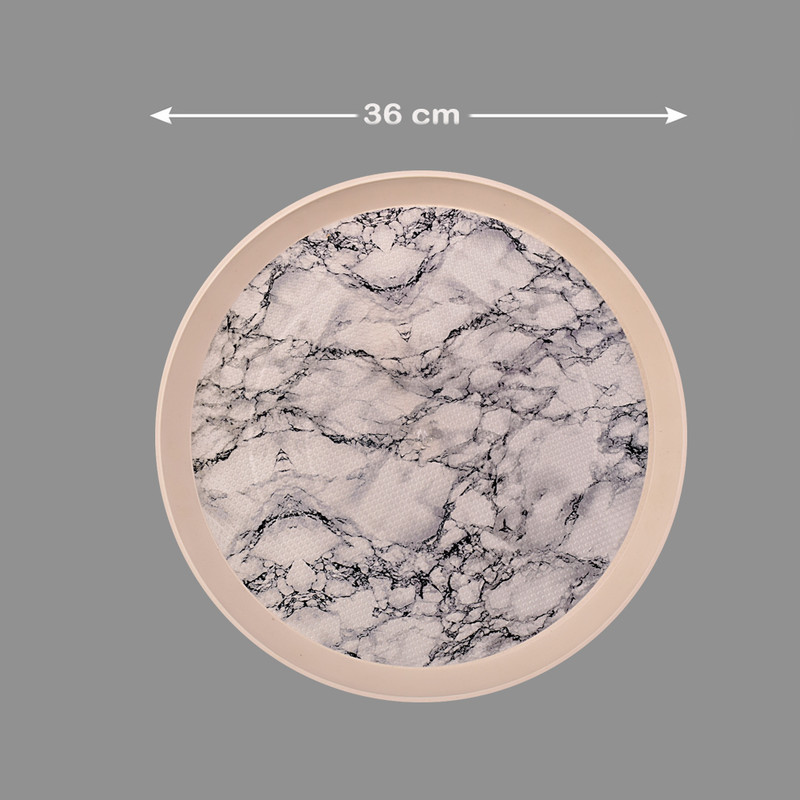 سینی بدون دسته مهروز مدل 6003 سنگ سایز 36*36 سانتیمتر