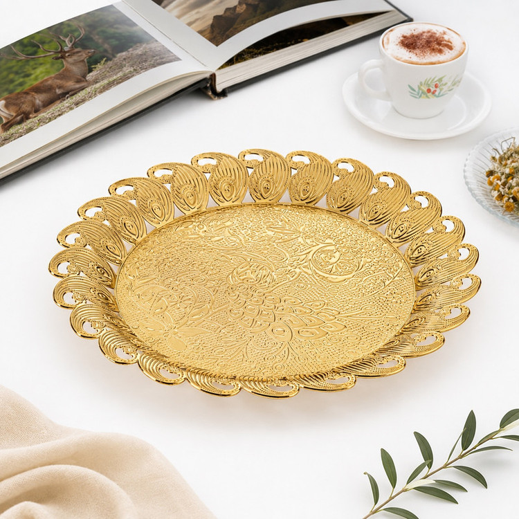سینی مدل طاووس