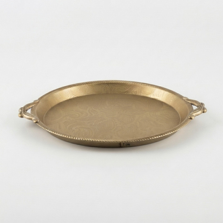 سینی دسته دار مدل 34855 سایز 27x24 سانتیمتر