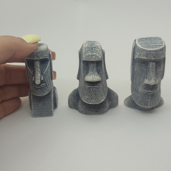 مجسمه مدل ایستر مجموعه سه عددی