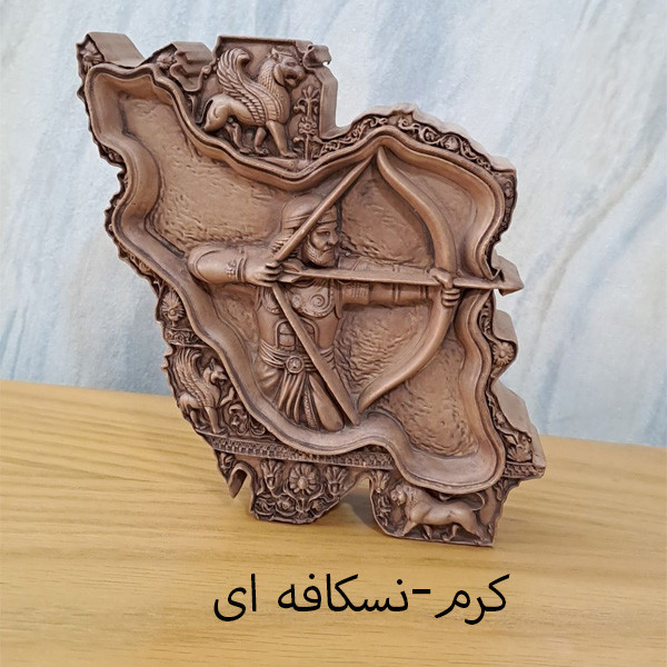 مجسمه سنگی مدل نقشینه ایران طرح آرش کمانگیر