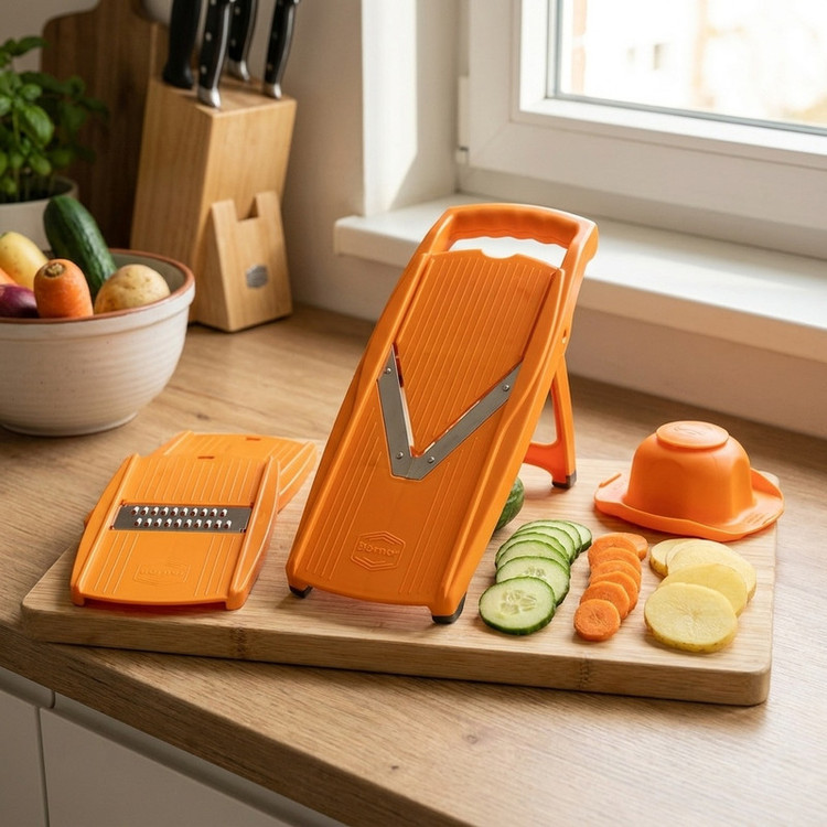 رنده مدل Vegetable Slicer V-Rendesi مجموعه چهار عددی