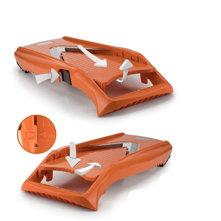 رنده مدل Vegetable Slicer V-Rendesi مجموعه چهار عددی