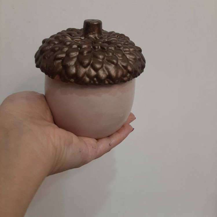 مجسمه مدل بلوط و سنجاب بسته 3 عددی