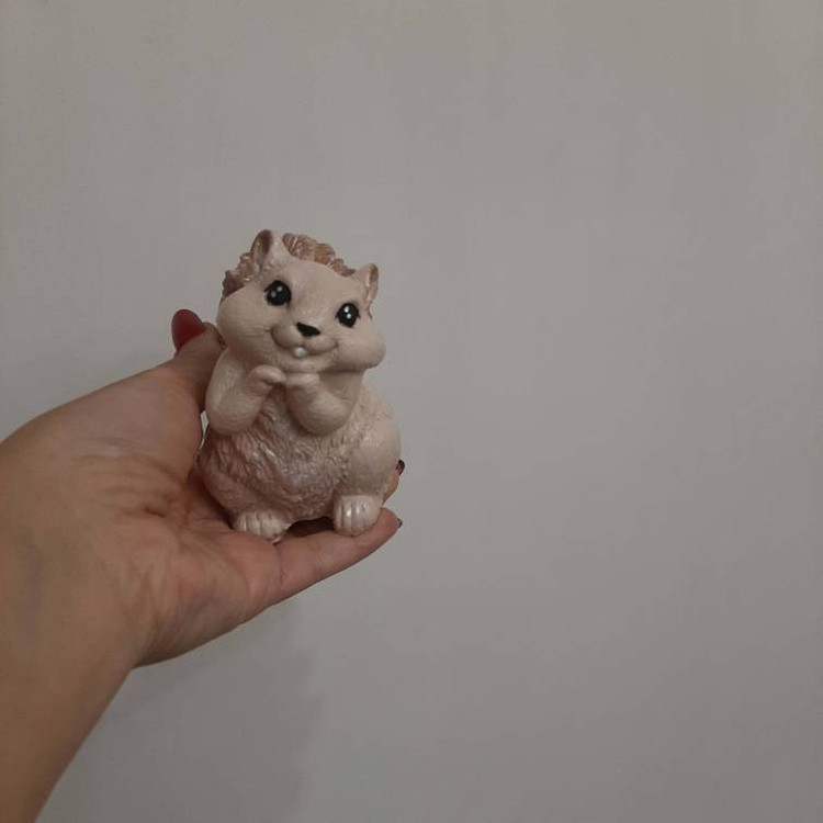 مجسمه مدل بلوط و سنجاب بسته 3 عددی