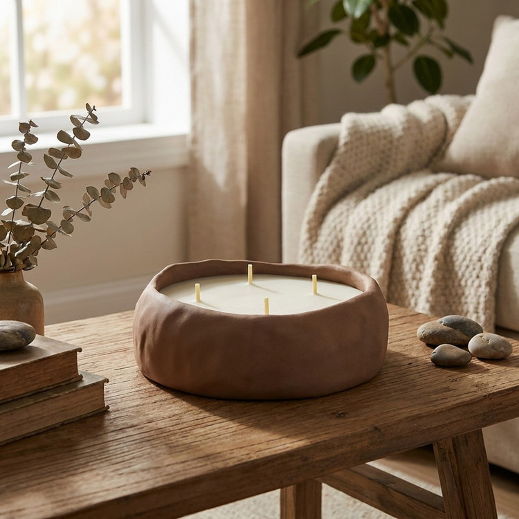 شمع لیوانی معطر مدل 010 با رایحه وانیل زمان اتمام 20 ساعت