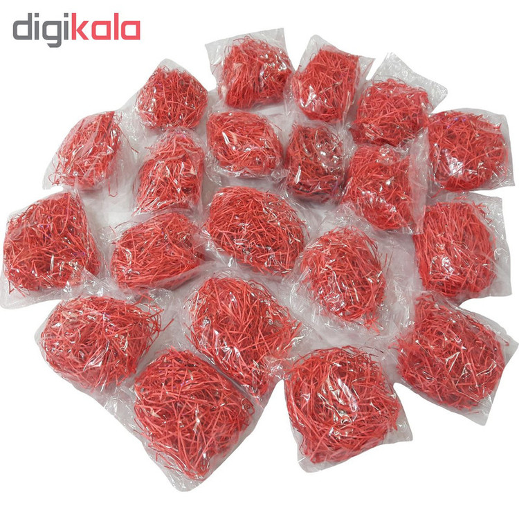 پوشال تزیینی کادو مدل PK P20 بسته 20 عددی