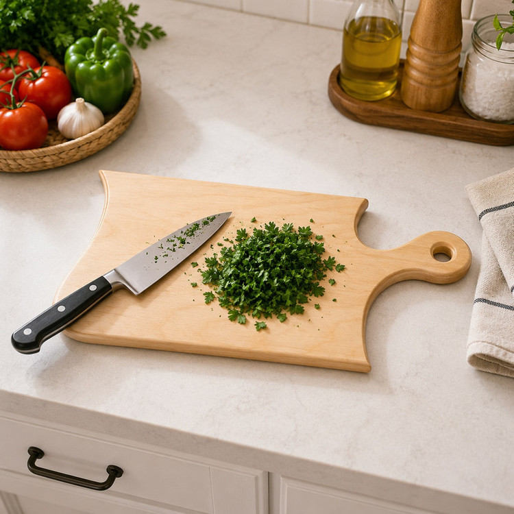 تخته گوشت مدل چوبی ساطوری NK 025